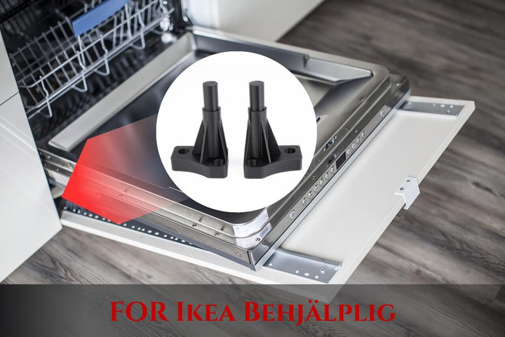 Ersatzteile Achse für IKEA Behjälplig Schiebetürscharniere für Geschirrspüler Küchenschrank für IKEA