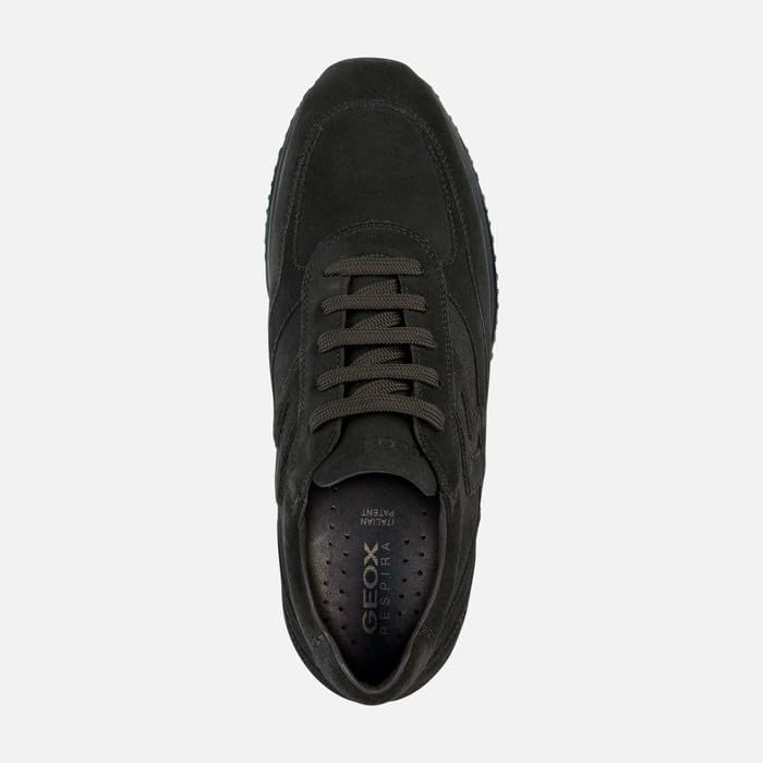 Geox Herren Uomo Happy P Sneaker, Dk Coffee