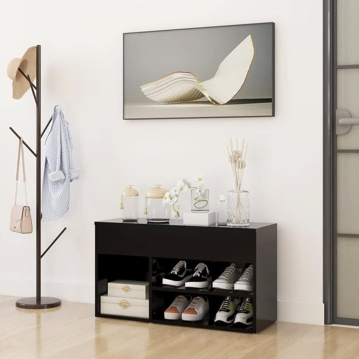 vidaXL Schuhbank Sitzbank Bank Sitztruhe Schuhschrank Schuhablage Schuhregal Schuhaufbewahrung Schuh