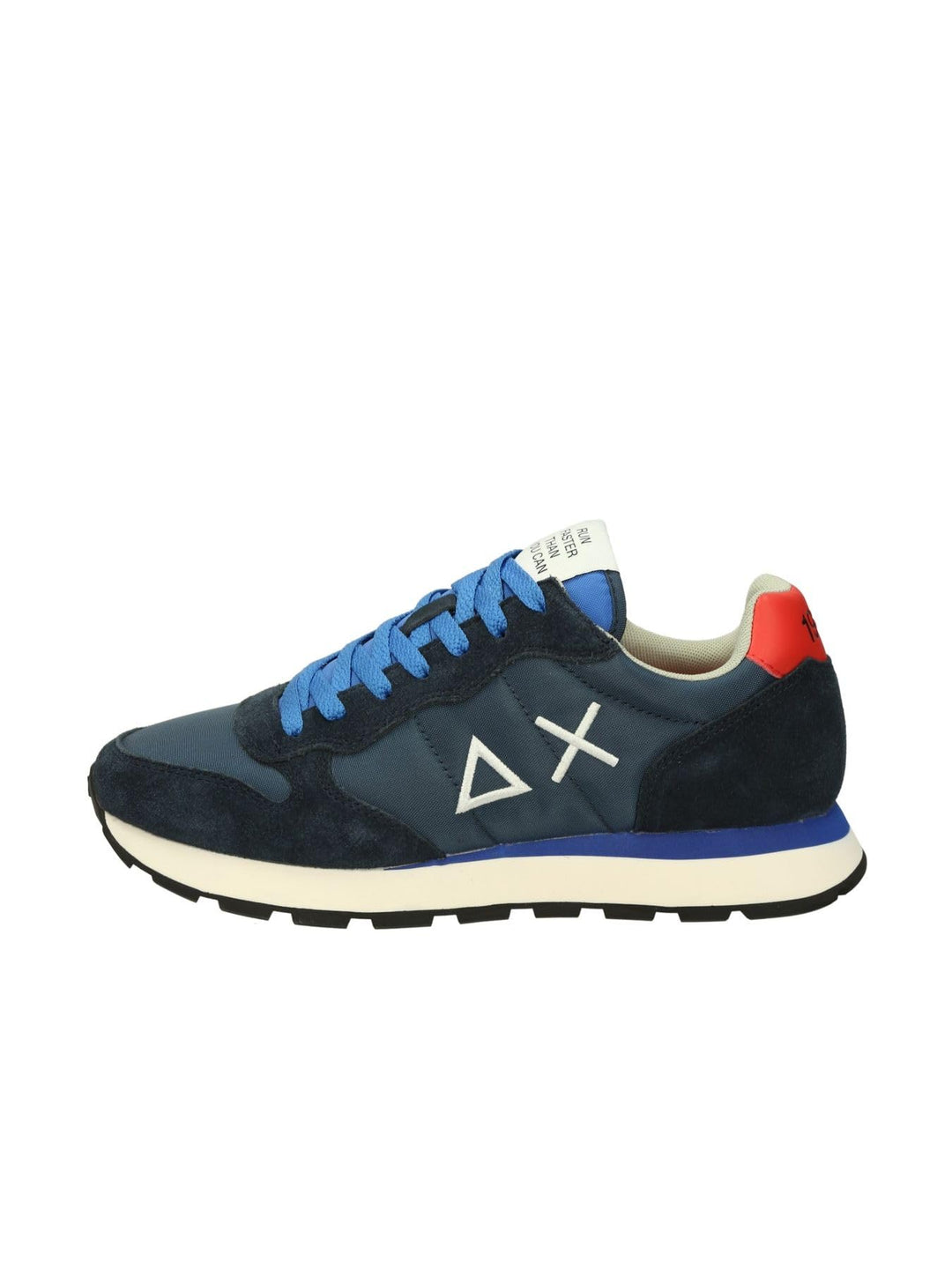 SUN68 Herren Tom SOLID Nylon Sneaker 41 EU Navy Blue, 41 EU Navy Blue