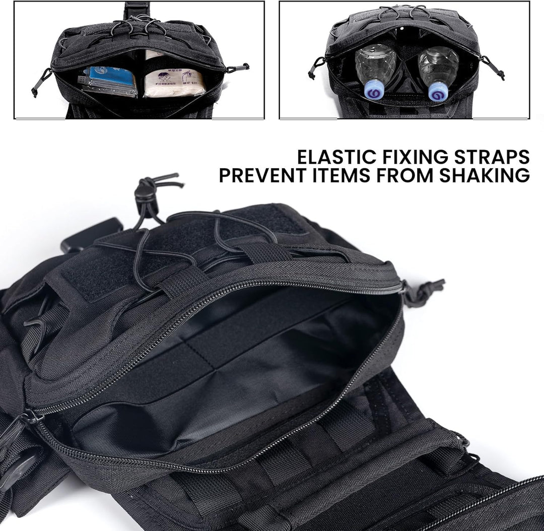 EXCELLENT ELITE SPANKER Dog Pack Hound Hundesatteltasche Rucksack für Reisen Camping Wandern mittler