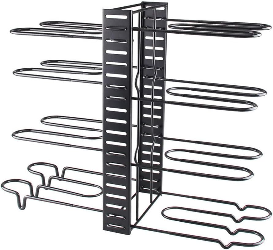 Metall Topf Halter Rack Multi Layers Einstellbare Arbeitsplatte Topf und Pfanne Speicher Rack Standi