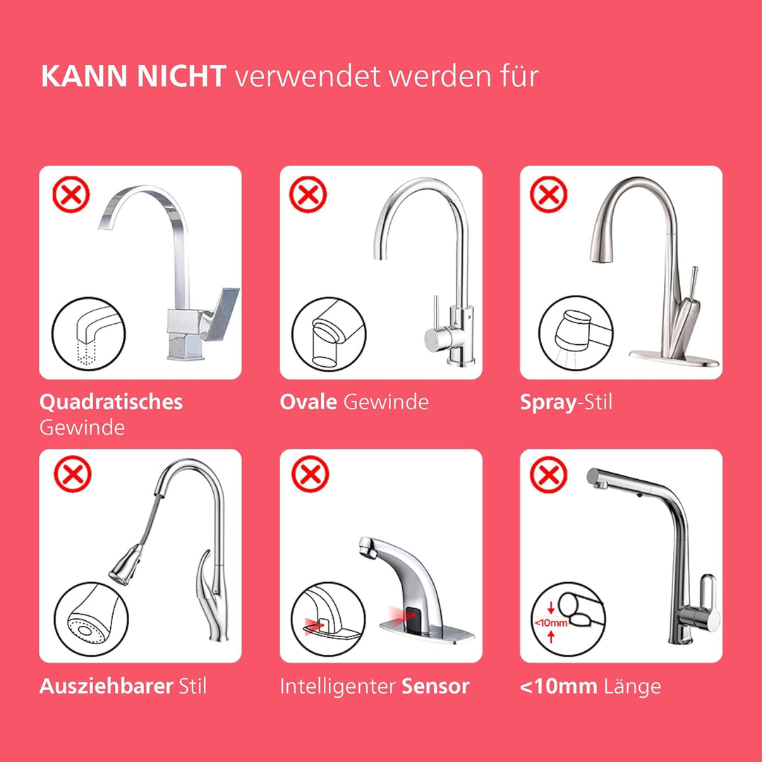 Philips AWP3754 X-Guard On Tap Wasser-Filter, Trinkwasser-Filter für Wasserhähne, Ultrafiltration, U