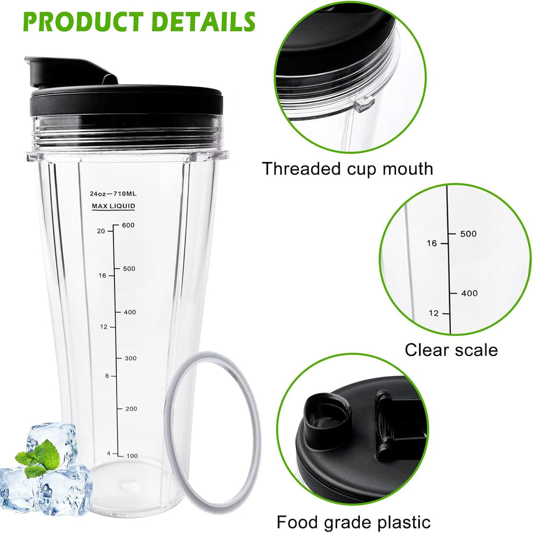 Mixer Ersatzteile Für Ninja, 2 Stück Becher Ersatzteile Für Ninja, Ersatzteile Für Mixer Ss100, Ss10