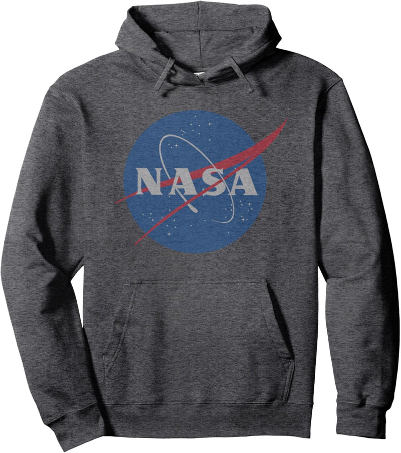 Faded NASA Logo Pullover Hoodie