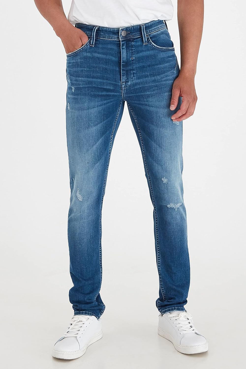 b BLEND Herren Blend Echo Skinny Fit-Noos Jeans 30W / 32L Denim Middle Blue (200291), 30W / 32L Deni