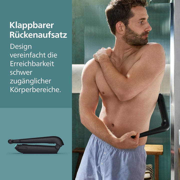Philips Body Groomer 7000 Series - Trimmer für Herren mit 2D-Flexkopf, Triple Protect Shave System,