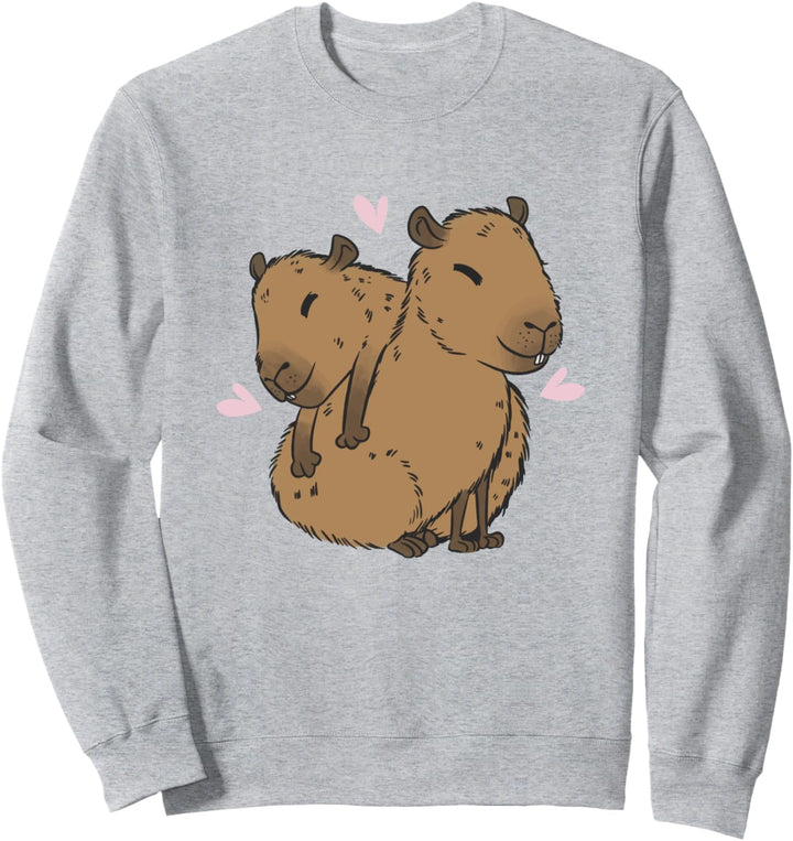 Capybara Babies niedlich bezaubernd Sweatshirt
