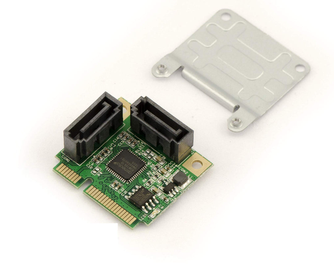 KALEA-INFORMATIQUE 2 Ports SATA 3.0 Mini PCI Express Controller-Karte mit ASM1061R Chipsatz und RAID