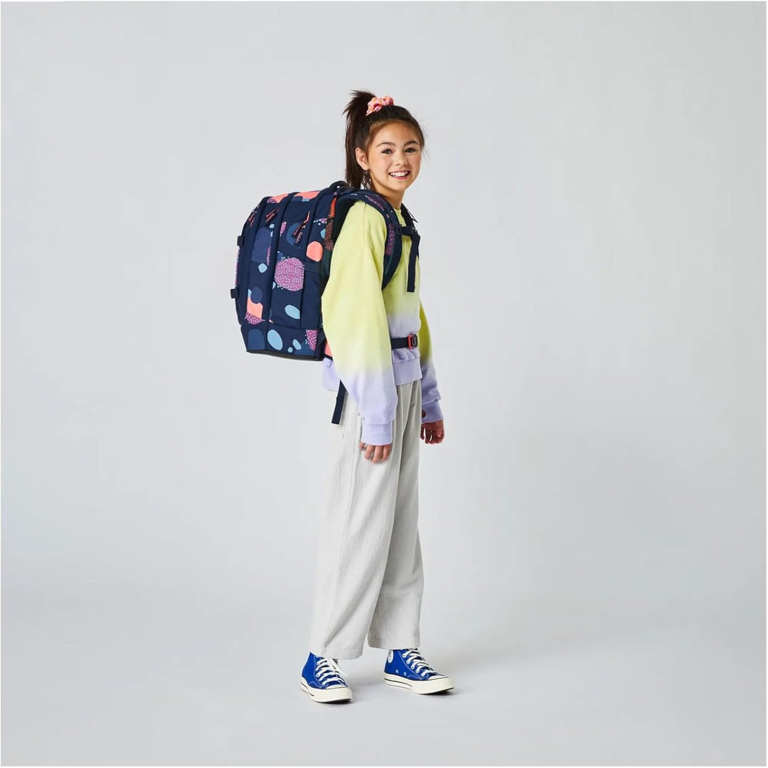 Satch Pack ab 5. Klasse ergonomisch 30L Stauraum standfest Organisationstalent Einheitsgrösse Coral