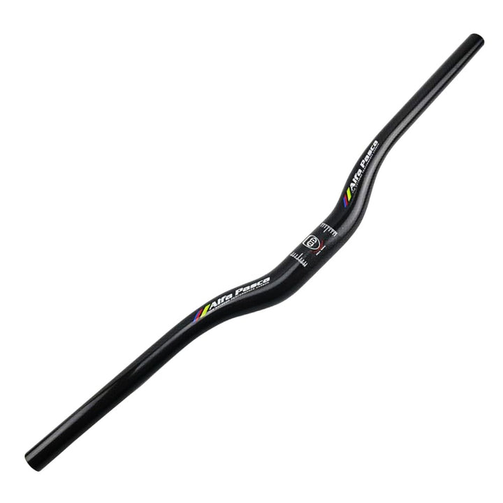Alfa Pasca Carbon Mountain Fahrrad Lenker Ebene Steigleitung MTB Fahrrad Lenker Rot/Schwarz 3K Matt/