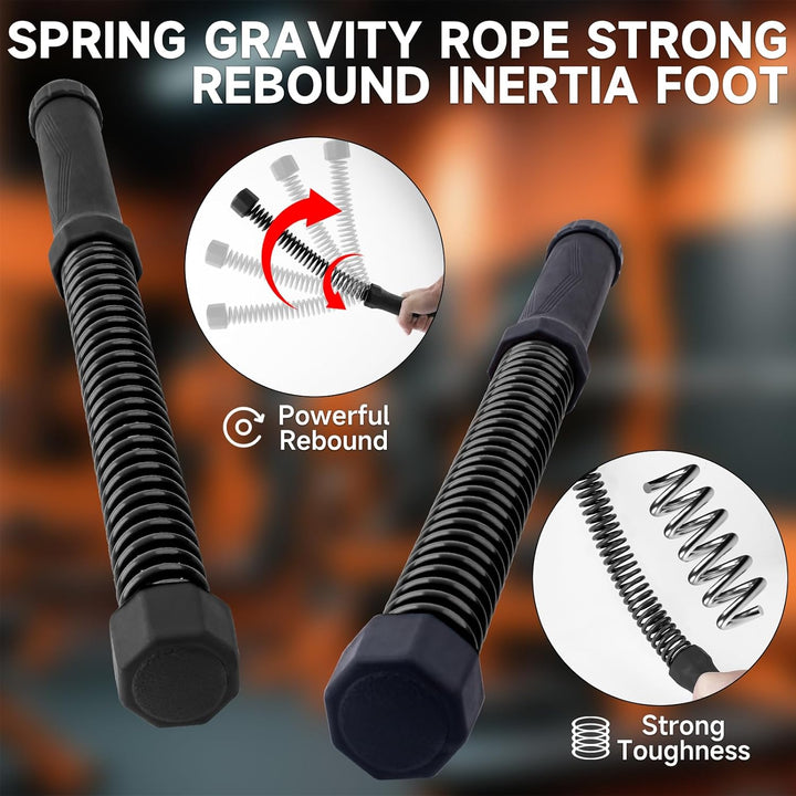 Neues Upgrade Battle Ropes Ohne Seil, 2pcs Tragbar Schwere Battle Ropes, Ganzkörpertrainingsgeräte R