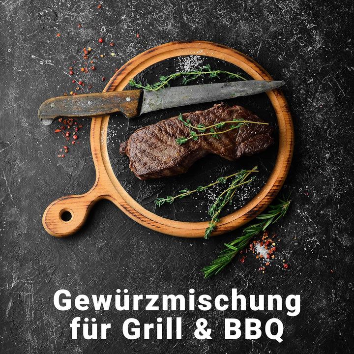 Spicebar Magic Dust BBQ Rub - (500g) in Premium-Bio Qualität im XL Profi-Streuer, Marinade für Fleis