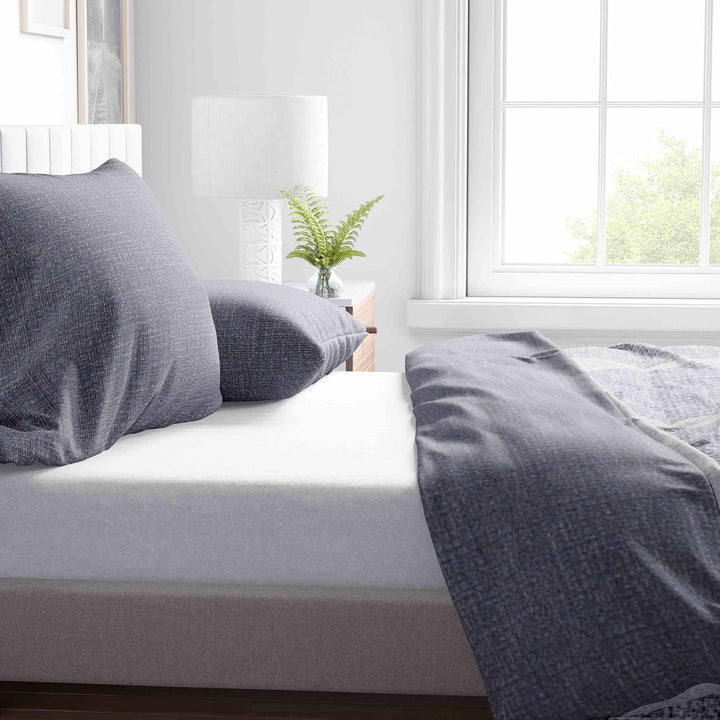 Leonado Vicenti Bettwäsche 200x200 Baumwolle Renforce Rosa Grau King Size Schlafzimmer Set mit Doppe