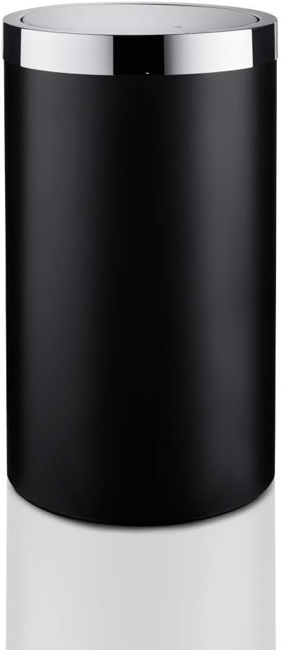 Joop! Blackline Wäschebehälter - Chrom/Schwarz