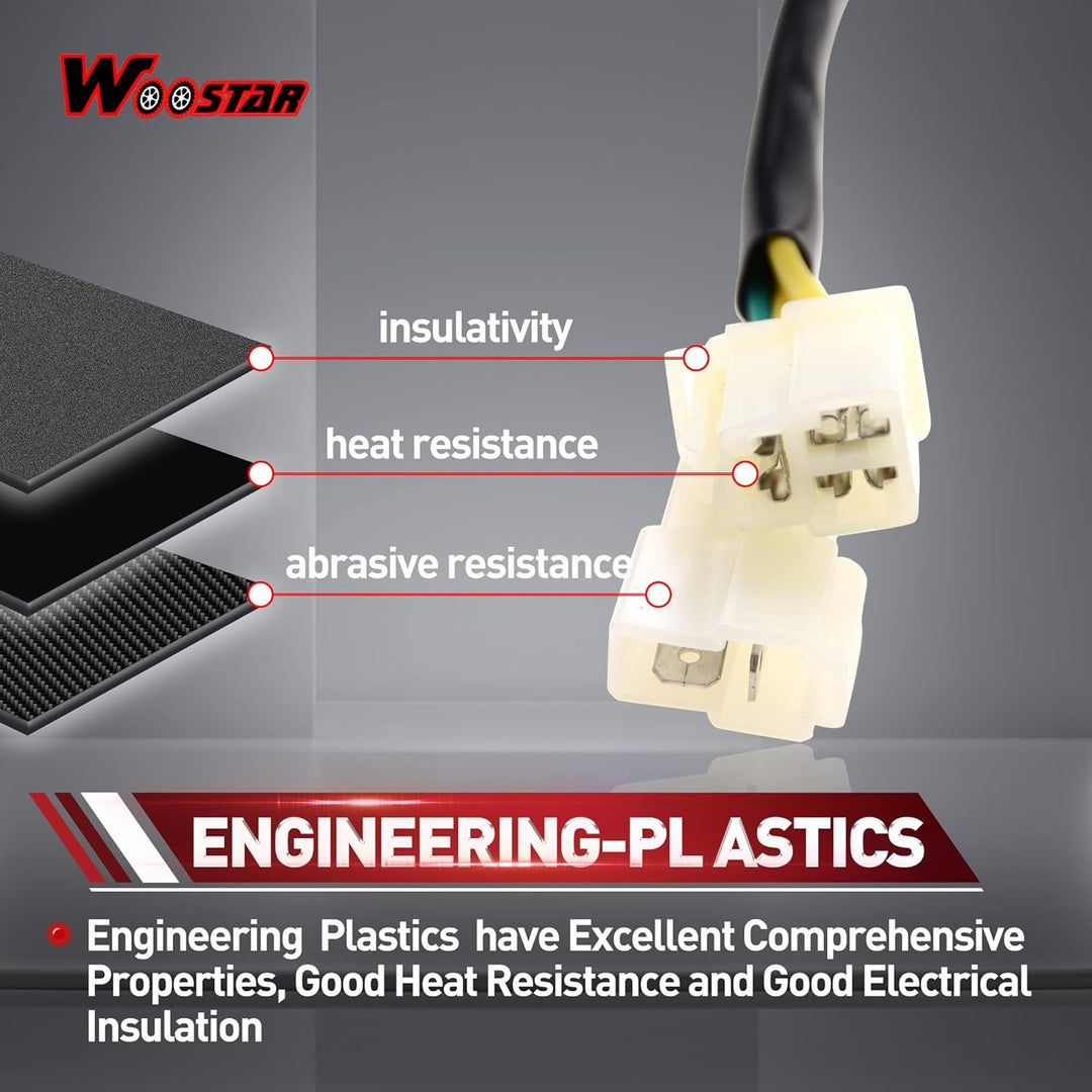 WOOSTAR 18 Spule Magneto Stator Ersatz für Hyosung GV250 GT250 Pocketbike Cruiser Motorcycle 2009-20