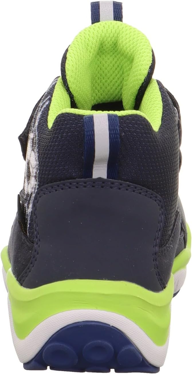 Superfit Jungen Sport5 Hohe Sneaker 21 EU Blau Hellgrün 8000, 21 EU Blau Hellgr&#xFC;n 8000