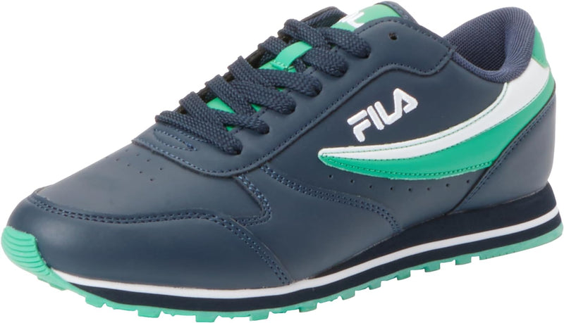 FILA Unisex Kinder Orbit Teens Sneaker 36 EU Fila Navy Deep Mint, 36 EU Fila Navy Deep Mint