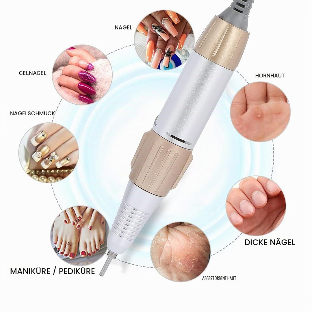 Nagelfräser Griff Handstück, Professional Ersatz Nagelbohrer Handgriff 35000rpm Tragbare Ersatzgriff