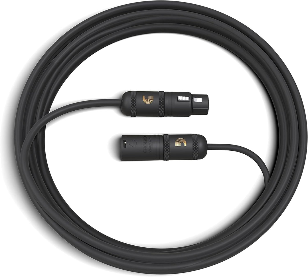 Planet Waves PW-AMSM-25 American Stage Mikrofonkabel 7,5m (25 Fuss) schwarz 7,6 Meter / 25 Fuss, 7,6