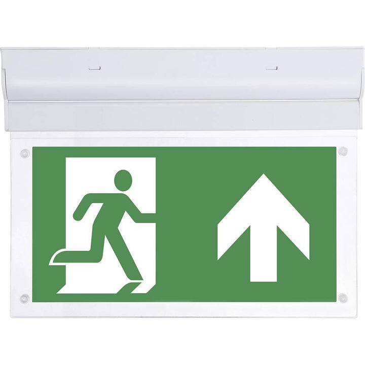 B-SAFETY BR599130 LED Fluchtweg-Notbeleuchtung Deckenaufbaumontage Ausgang, Rettungsweg, rechts, lin