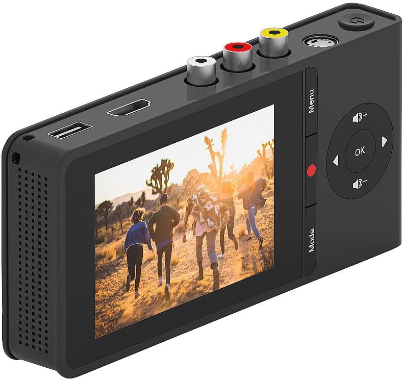 auvisio Videorekorder: Video-Rekorder mit Analog-Eingängen, Farb-Display, USB, SD, 60 B./Sek. (analo