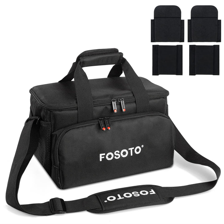 FOSOTO DSLR-Kameratasche Spiegelreflex Fototasche, Grosse XL Videokameara/Camcorder Tasche für Canon
