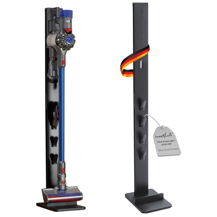 PureMounts PM-VAC-00, Staubsauger Standfuss Organizer für Dyson V6 Pro, V7, V8, Cyclone Fluffy/Absol