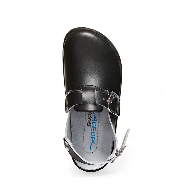 ABEBA 9110 RUBBER Verstopfen, OB, A, FO, SRC, Schwarz, Grösse 43 43 EU, 43 EU