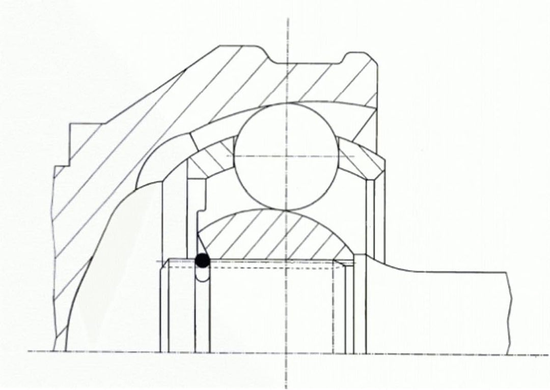 SPIDAN 21821 Gelenksatz, Antriebswelle