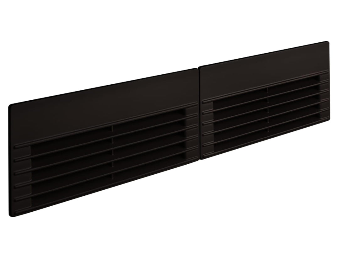 Berbel 1100070 Luftaustrittsgitter Set LGDL Downline Schwarz