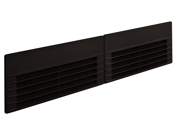 Berbel 1100070 Luftaustrittsgitter Set LGDL Downline Schwarz