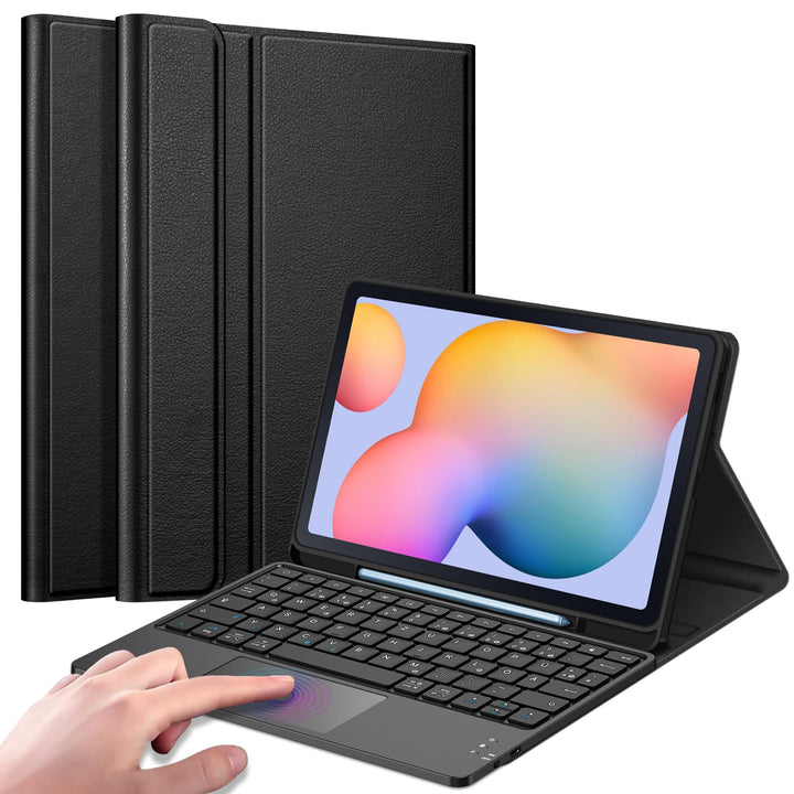 Fintie Tastatur Hülle für Samsung Galaxy Tab S6 Lite 10,4 Zoll 2024/2022/2020 Tablet mit Magnetisch