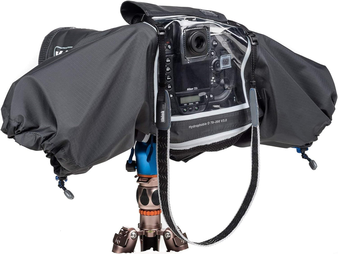 Think Tank 6296 Photo Hydrophobia D 70 200 V3 Regenschutz für DSLR Kameras mit 70 Objektiv, 200mm f/