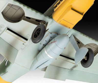 Revell 03829 03829-Messerschmitt Bf109G-2/4 1:32 originalgetreuer Modellbausatz für Experten, unlack