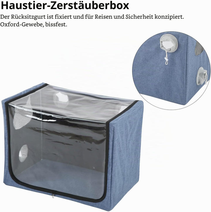 lyrlody Trockenbox für Haustiere, Faltbare Welpen-Trockenbox, Praktische Reisetasche für Welpenpfleg