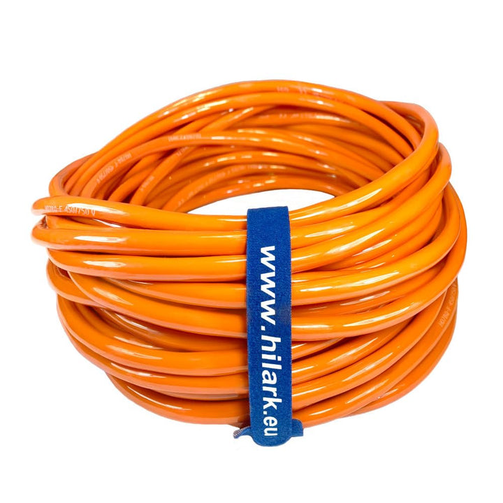 Hilark Kabel H07BQ-F 3x2.5mm2 Litze orange (20 Meter, Orange) 20 meter Orange, 20 meter Orange