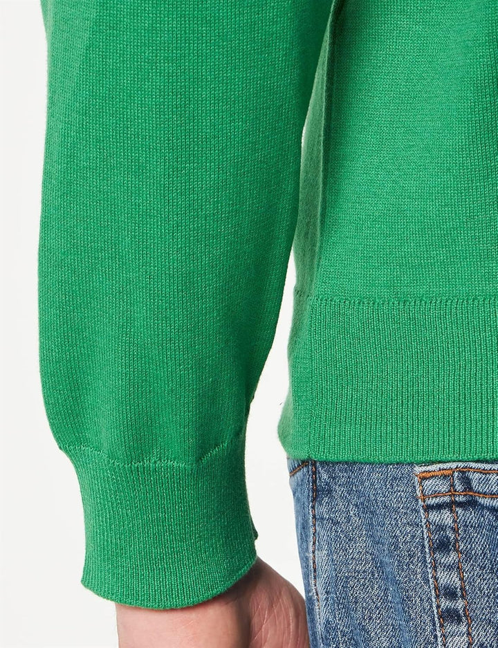 GANT Pullover mit V-Ausschnitt aus Einer Baumwoll-Wollmischung Herren XXL Dk Hunter Green Mel, XXL D