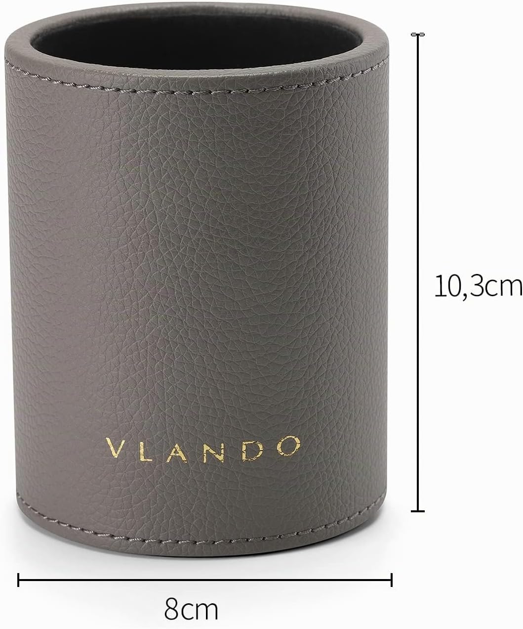 Vlando Schreibtisch Organizer Leder mit Schublade, Organizer schreibtisch Edel, Stiftehalter Organiz