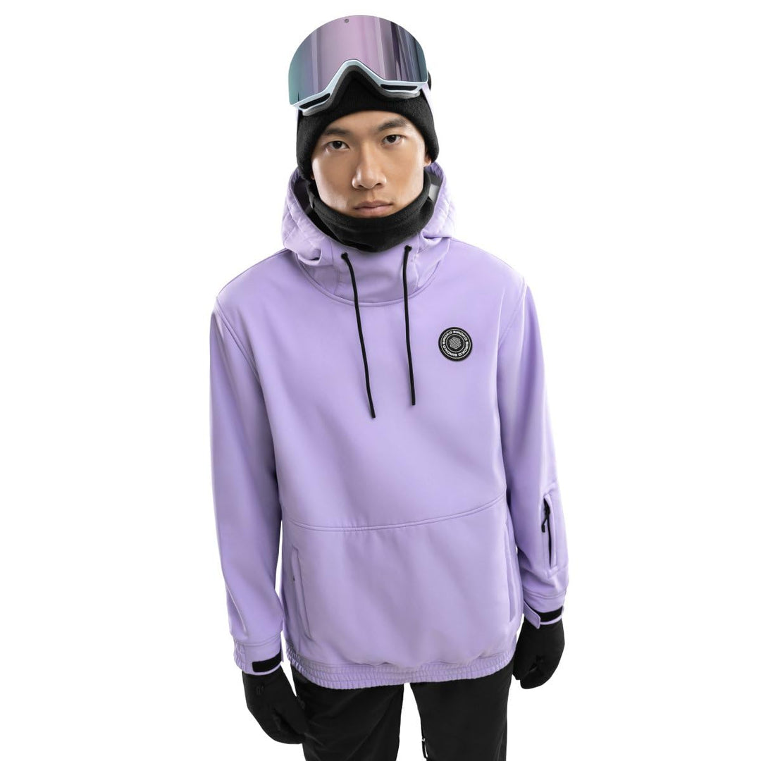 SIROKO W1 Ski- & Snowboardjacke Herren Wasserdicht Wärmeschutz Fronttasche Wintersport XXS Lavendel,