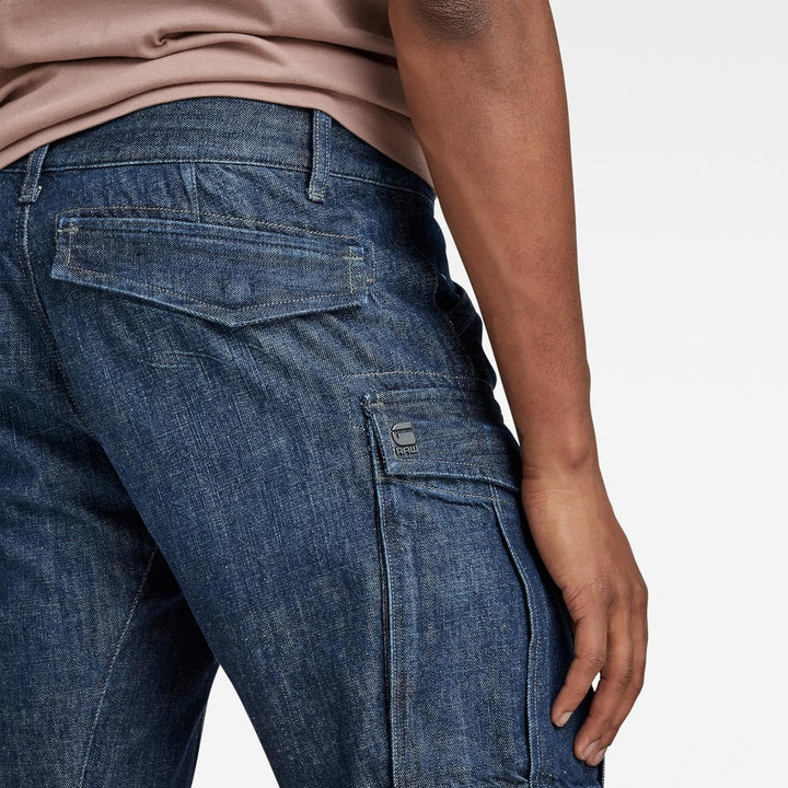 G-STAR RAW Herren Rovic Zip 3D Regular Tapered Denim Hose Pants 29W / 32L Blau (Worn in Waterfront D