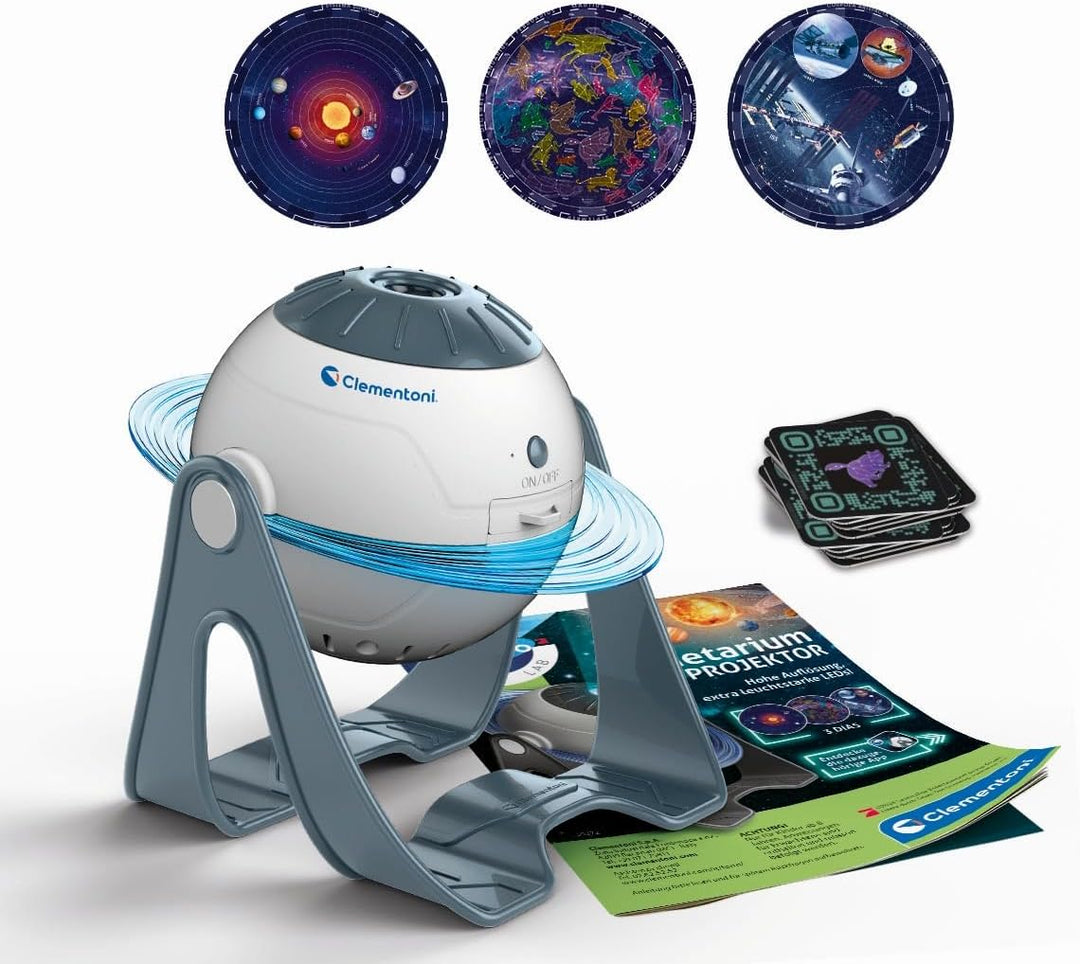 Clementoni Galileo Lab Sternen-Projektor - Sonnensystem & Sternbilder kennenlernen - Inkl. App-Funkt