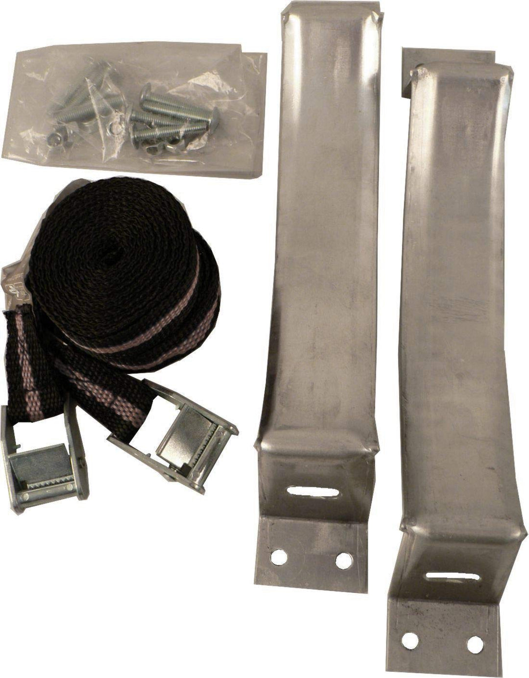 lasiprofi Gasflaschenhalterung Typ Universal, Aluminium, 2er-Set für verschieden Gasflaschengrössen,