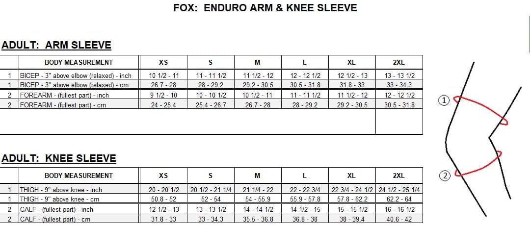 Fox Enduro Elbow Guard gomitiere bici Black PE23 8 L, 8 L