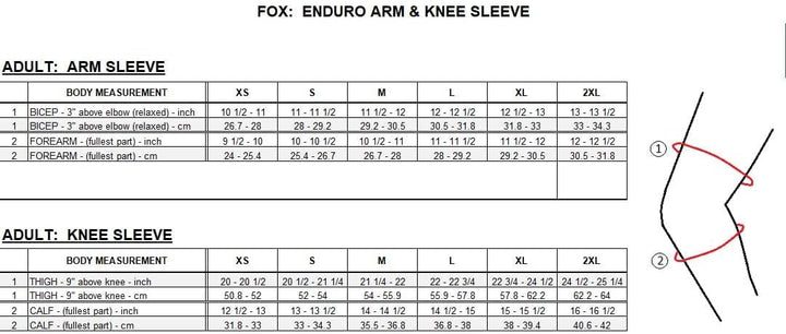 Fox Enduro Elbow Guard gomitiere bici Black PE23 8 L, 8 L