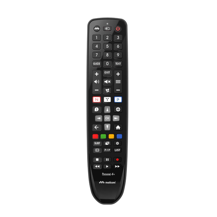 Meliconi Gumbody Personal 2+ Fernbedienung für LG TV, ersetzt die Originalfernbedienung, sofort eins