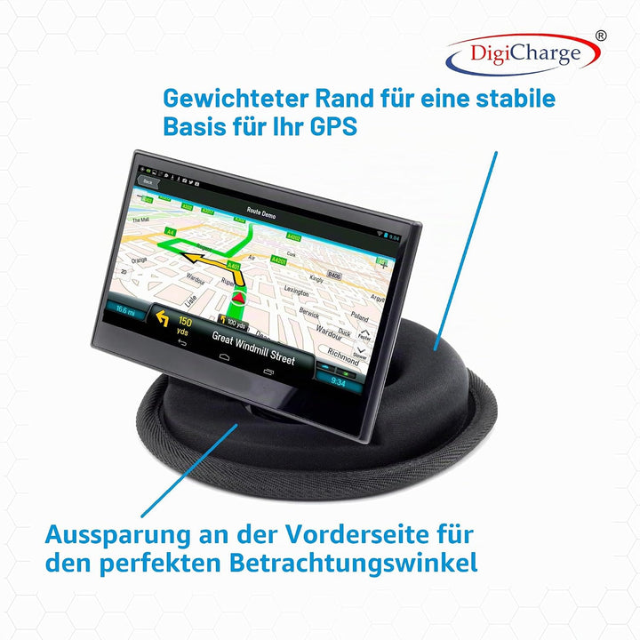 DigiCharge® KFZ Armaturenbrett-Halterung für Garmin Drive 50LM 51 LMT-S 40LM DriveAssist 50LMT-D 51