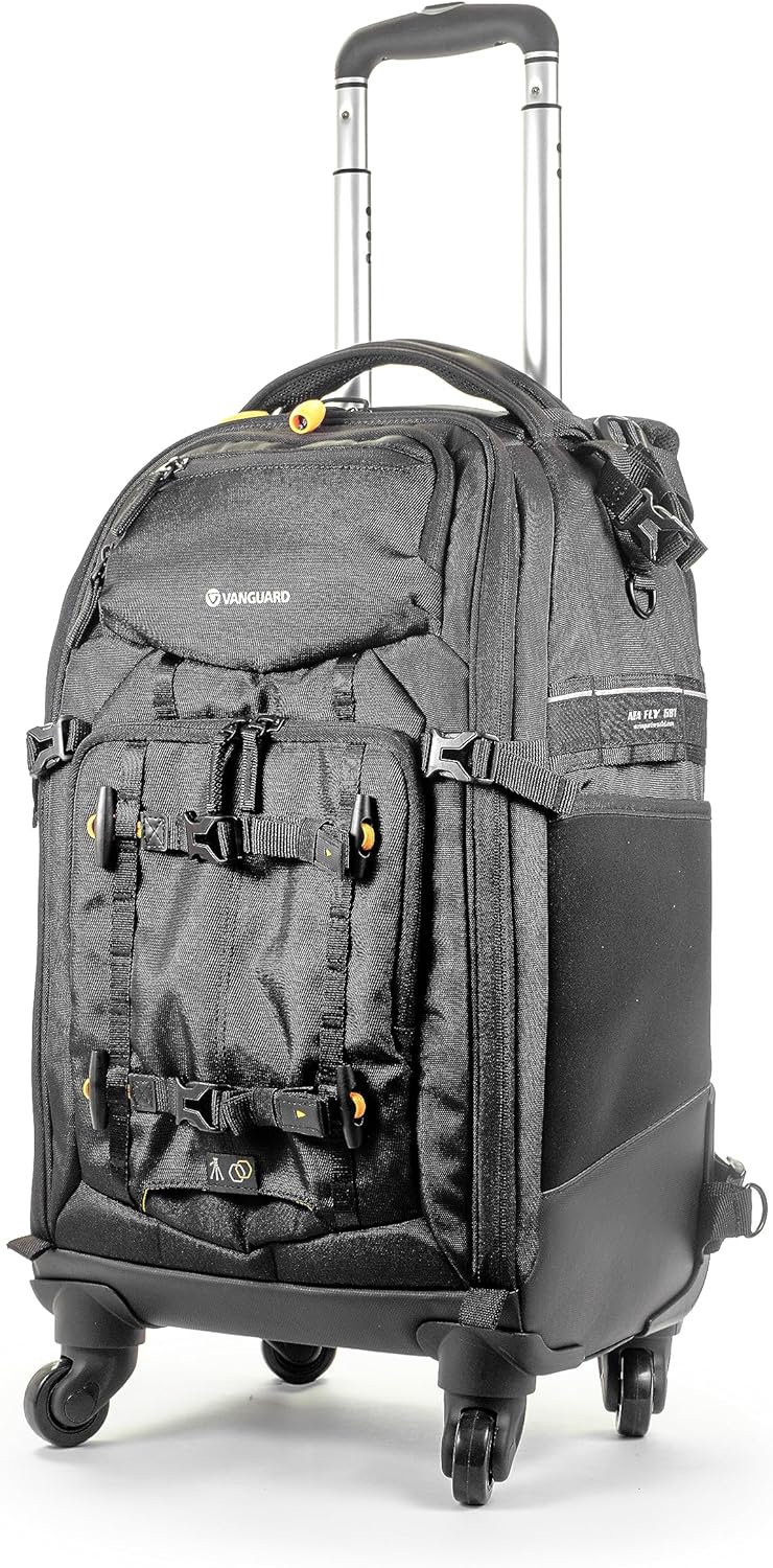 Vanguard Alta Fly 58T Foto-Trolley schwarz, Aussenmass: 345x280x590mm Trolley Mit Rucksackfunktion A