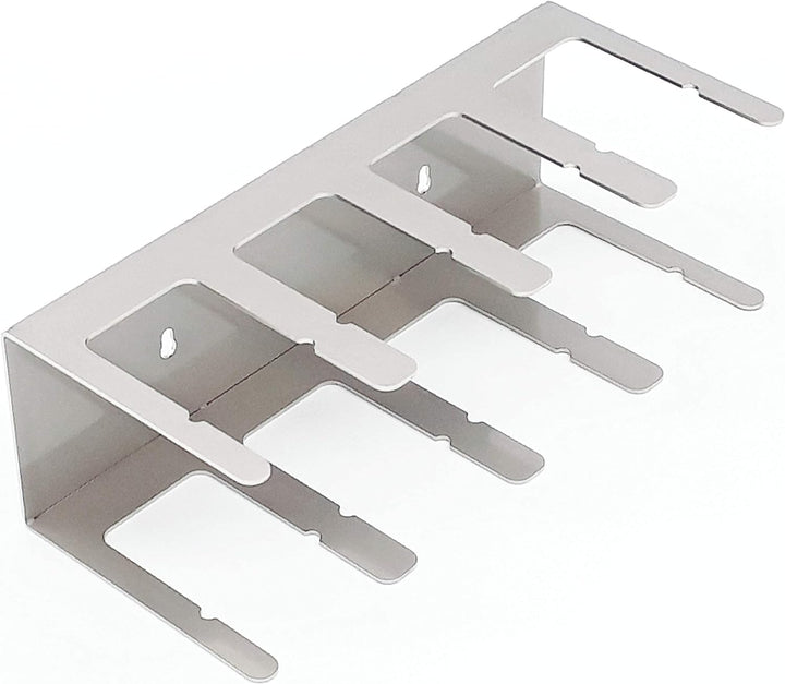 HL-Perfektion-in-Edelstahl Gewürzregal Küchenregal II Wahl für 4 Gewürzriesen u. 4 Gewürzzwerge