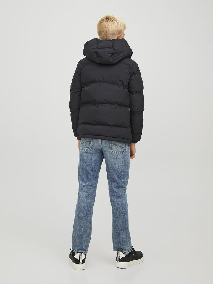 JACK & JONES Jungen Jjeseamless Recycle Puffer Sn Jnr Jacke 140 Navy Blazer, 140 Navy Blazer